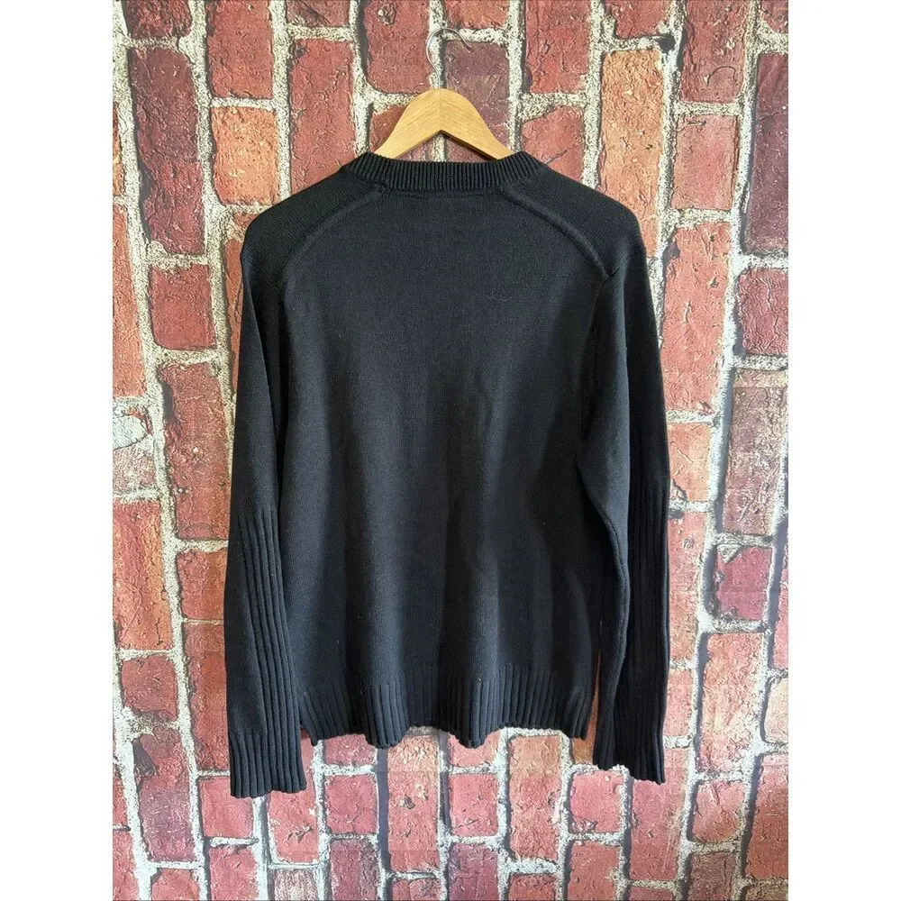 The North Face Sweater Size M Creweck Cotton Wool Blend Long Sleeve